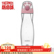 膳魔師（THERMOS）運動(dòng)水杯便攜式tritan塑料隨手時(shí)尚健身戶(hù)外水杯子太空杯TCSA-501 TCSA-501 胭脂粉(CA) 500ml