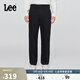 Lee品寬松版男款經(jīng)典斜紋布抓絨休閑褲