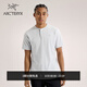 ARC'TERYX始祖鳥(niǎo) KADEM HENLEY SS 透氣 男子 速干短袖T恤 Solitude Heather/隱秘灰 L