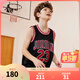NIKE JORDAN 耐克AJ童裝男童23號籃球服背心2026夏季網(wǎng)眼透氣兒童衣服 正黑色 160 /80 【建議身高158-170cm】