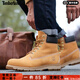 添柏嵐（Timberland）馬丁靴男鞋春季戶(hù)外休閑鞋踢不爛大黃靴防水耐磨徒步登山鞋 A1JHF231/建議拍小半碼 42