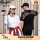 BOY LONDON【金翼凌云】春夏情侶款潮牌男女簡(jiǎn)約純棉短袖T恤N01909 黑色 （黑金） XL