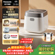 松下（Panasonic）【國家補貼】飯光光2.0電飯煲0涂層IH加熱家用電飯鍋4-5人無(wú)涂層不銹鋼母嬰級4升一級能效HNS152