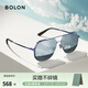 BOLON暴龍眼鏡經(jīng)典飛行員墨鏡男款太陽(yáng)鏡偏光鏡駕駛鏡防曬遮陽(yáng)BL8068 【經(jīng)典款-偏光】BL8068D70 電光藍框+暗黑水銀鍍膜片