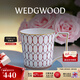Wedgwood金粉年華午夜藍馬克杯骨瓷咖啡杯茶水杯精致好禮 金粉年華鎏金紅馬克杯1個(gè)300ml