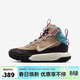 耐克（NIKE）女鞋運動(dòng)鞋防滑耐磨高幫板鞋FV4173-200 卡其色  38 