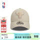 NBANewEra官方 NBA 芝加哥公牛球隊描邊系列彎沿帽 芝加哥公牛隊