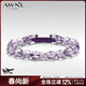 AWNL刺梨薔薇紫水晶手鏈小眾輕奢時(shí)尚百搭飾品送女友生日禮物 紫水晶手鏈 【品牌禮盒】XS 推薦13.5-15cm