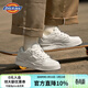 Dickies情侶板鞋時(shí)尚百搭厚底增高休閑運動(dòng)鞋滑板鞋 白色    42   