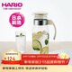 HARIO原裝進(jìn)口冷水壺大容量耐熱玻璃杯涼水壺茶果汁杯1400ML