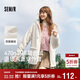森馬（Semir）森馬外套女仿羊羔毛搖粒絨雙面穿連帽重磅夾克24新款109724108002