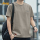 JEEP吉普短袖T恤男夏季純棉潮流休閑男士顯瘦半袖寬松高級感重磅體恤