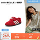 百麗兒童運動(dòng)鞋商場(chǎng)同款賽車(chē)鞋舒適潮酷德訓鞋休閑跑步鞋SMG37A86預售 紅色【經(jīng)典熱賣(mài)】 36