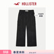 HOLLISTER小海鷗圖案可調節褲腰工裝休閑褲26春女裝356-6036 黑色 28 165/72A 6標準版