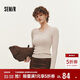 森馬（Semir）森柔|針織衫女冬鵝蛋領(lǐng)純色緊身上衣2025顯瘦羊毛衫109725107004