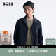 雨果博斯【立領(lǐng)夾克】BOSS博斯 男士26年春季新款常規版型全襯里立領(lǐng)夾克 深藍色 M (48)