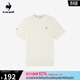 樂(lè )卡克（Le coq sportif）樂(lè )卡克法國公雞夏季男士短袖T恤 L242MECA0301 象牙白色 XL