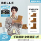 百麗（Belle）張凌赫同款暖墩墩雪地靴女冬季新款商場(chǎng)加毛棉鞋E6C1DDD5 棕色-中筒 36 (230mm)