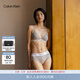 Calvin Klein內衣【摩登引力帶】女士ck棉質(zhì)襠防夾臀半包臀內褲女 P7A-椰青灰 L