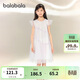 巴拉巴拉女童裙子兒童連衣裙2025夏裝中大童公主洋氣網(wǎng)紗裙子208225111028