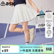 ASK JUNIOR吸濕透氣兒童裙子夏季中大童百褶裙褲內里打底褲女童 白色 140