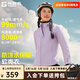 探路者軟殼衣戶(hù)外男女防風(fēng)透氣防潑水輕彈舒適登山徒步運動(dòng)夾克外套 冰島紫-女款-TAEEBN92742 L