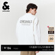 杰克·瓊斯（JACK&JONES） 男生秋季百純棉襯衫2025年新款舒適翻領(lǐng)長(cháng)袖通勤外套225305018