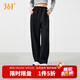 361°褲子女秋季新款香蕉褲直筒寬松運動(dòng)衛褲長(cháng)褲休閑褲女662539701-3