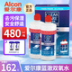 愛(ài)爾康藍澈雙氧水角膜塑形鏡除蛋白 ok鏡硬鏡隱形眼鏡護理液 美國愛(ài)爾康 藍澈PLUS 480ml*2瓶【高效去污安全舒適】
