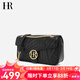 HR赫蓮娜包包女包小香風(fēng)單肩斜挎包女時(shí)尚菱格鏈條包女生日禮物 黑色