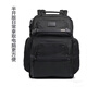 彈道尼龍Alpha3系列男士大容量雙肩背包商務(wù)通勤電腦背包 580黑色半開(kāi)