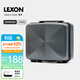 樂(lè )上（LEXON）行李箱小型登機手提箱15英寸迷你旅行箱高顏值耐磨抗摔銀灰色