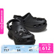 卡駱馳（CROCS）2026春季新款復古花簇小鯨魚(yú)洞洞鞋時(shí)尚百搭花園鞋女鞋|213120 黑色-001 39 (250mm)
