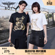 BOY LONDON【閃耀小熊】夏季情侶款短袖印花百搭寬松圓領(lǐng)T恤N01019 黑色 M