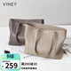 viney牛皮包包女包大容量托特包輕奢品牌單肩生日禮物高級感送女友老婆