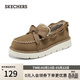 斯凱奇（Skechers）女鞋加絨保暖時(shí)尚單鞋低幫軟底防滑休閑平底鞋114765