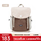 ACROSS雙肩包女旅游輕便休閑背包大容量電腦包男士運動(dòng)旅行書(shū)包女大學(xué)生 奶咖