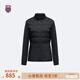 蓋世威（K·SWISS）女羽絨服秋冬新款百搭時(shí)尚鵝絨寬松保暖運動(dòng)外套198728 008正黑色 S
