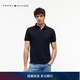 Tommy Hilfiger26春夏新款男裝珠地棉休閑商務(wù)通勤純色合身短袖T恤POLO衫 【經(jīng)典百搭】藏青色FAP 2XL （推薦：180-200斤）