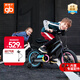 好孩子（gb）自行車(chē)兒童 4-8歲男女童山地車(chē) 黑色16寸 適合身高105-145cm