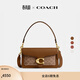 蔻馳（COACH）女士經(jīng)典標志TABBY 26號單肩包斜挎包包 B4/棕黃色 棕色