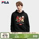 FILA 斐樂(lè )官方馬上起飛男子連帽衛衣2026春時(shí)尚休閑寬松純棉針織上衣