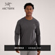 ARC'TERYX始祖鳥(niǎo) CORMAC CREW LS 透氣 男子 速干長(cháng)袖T恤 Black Heather/黑灰色 M