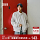 森馬（Semir）夾克男春季網(wǎng)眼拼接立領(lǐng)夾克2026寬松純色插肩袖外套109126108104