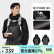 駱駝（CAMEL）三防單層沖鋒衣男女防水夾克外套新款單沖登山服裝 A35CZ19167  L