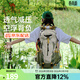 駱駝登山包戶(hù)外專(zhuān)業(yè)背包男女運動(dòng)雙肩包旅游徒步防潑水爬山旅行書(shū)包 贈防雨罩,1F01018A，淺卡其