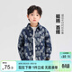 左西男童牛仔襯衫外套薄2026新款兒童春秋裝上衣男孩衣服 牛仔色 140