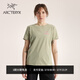 ARC'TERYX始祖鳥(niǎo) SUNNA SPEED BIRD CREW SS 女子 速干短袖T恤 HABITAT/巖灰綠 S