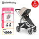 UPPAbabyCRUZ V2+嬰兒車(chē)高景觀(guān)嬰兒推車(chē)雙向 可坐可躺 易折疊 寶寶手推車(chē) 燕麥色DCL