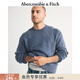 Abercrombie & Fitch美式復古經(jīng)典時(shí)尚純色菱格毛衣針織衫上衣26春男裝120-6029 藍色 S (175/92A)